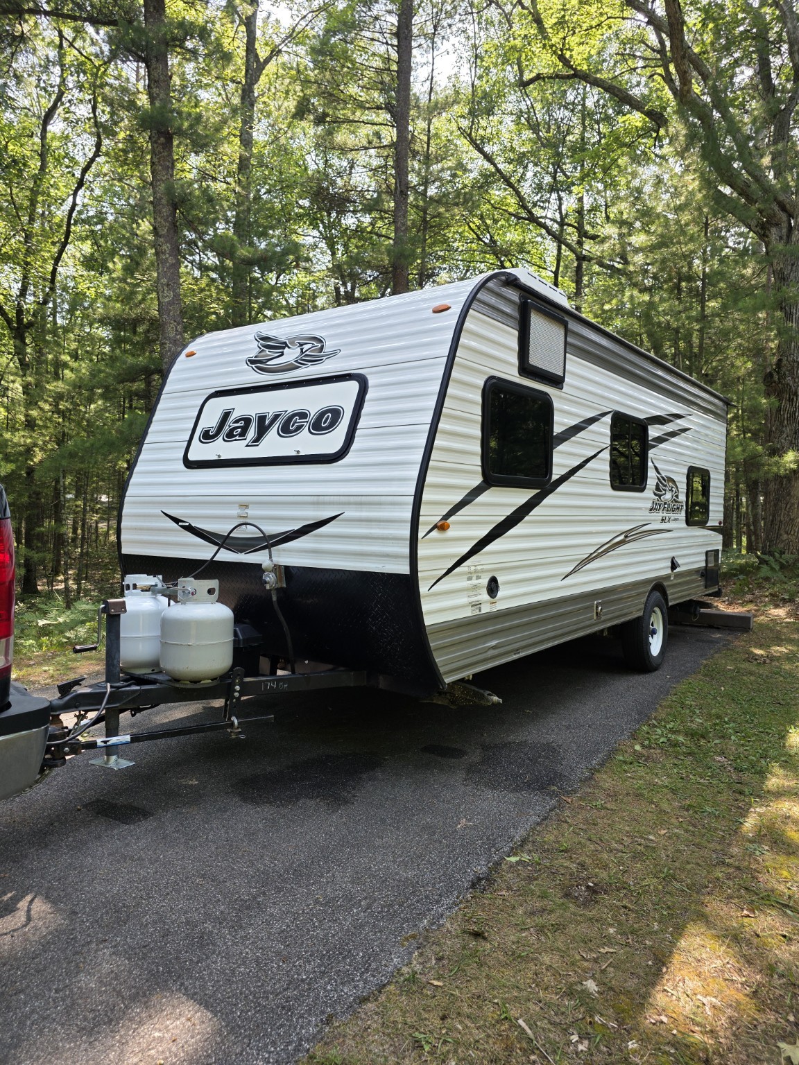 Jayco Jay Flight travel trailer available from True North Camper Rentals